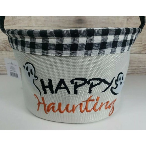 Halloween Ghost Trick-or-Treat Basket - Picture 3 of 13